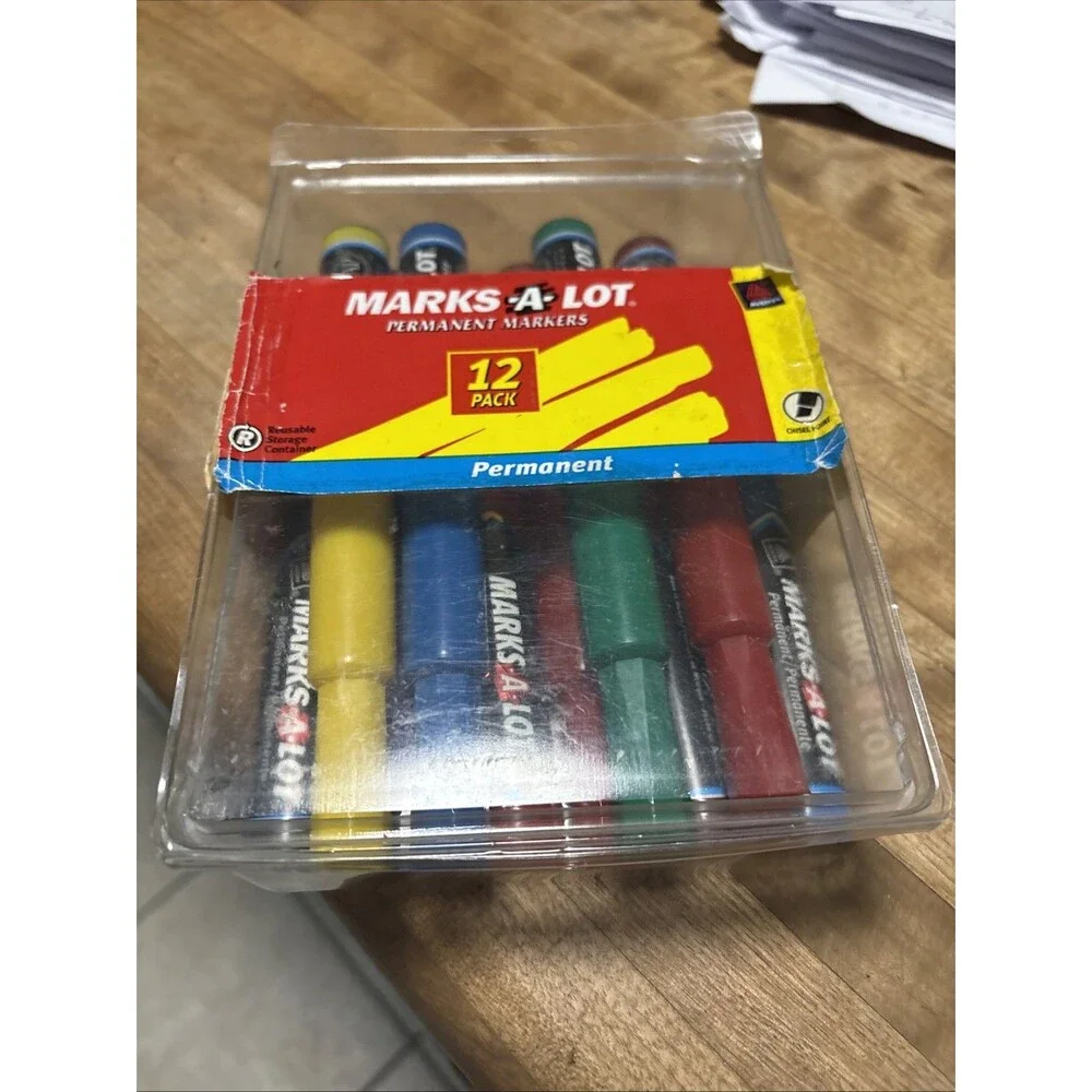 10 Pack Avery Marksalot Permanent Markers